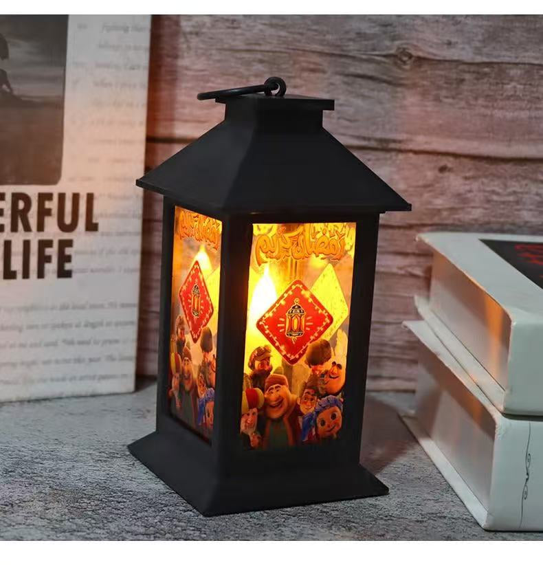 Mini LED Light Ornaments for Christmas Party Tabletop Decoration and Gift Xmas Crafts Holiday Supplies
