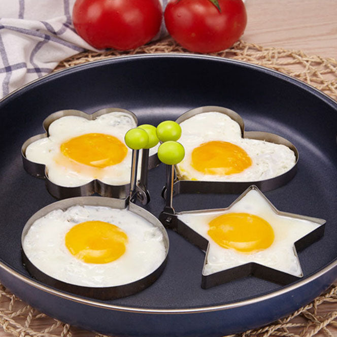 Fashional Kitchen Accessories Egg Tool Egg Mould with Different Shapes