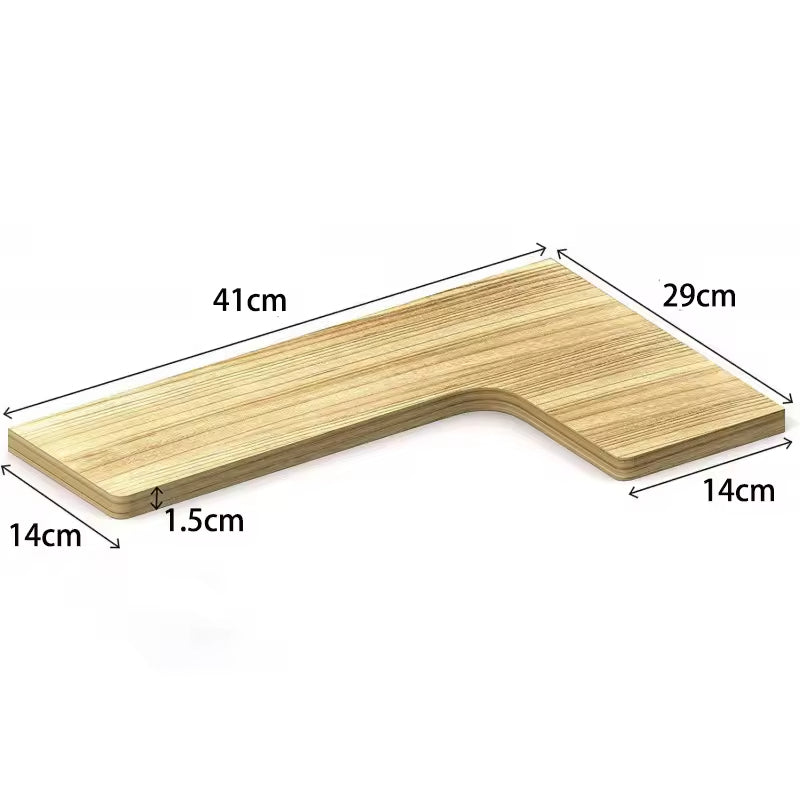 Factory Wholesale Solid Wooden Floating Storage Shelves Wall Mounted Racks for Living Room Bedroom