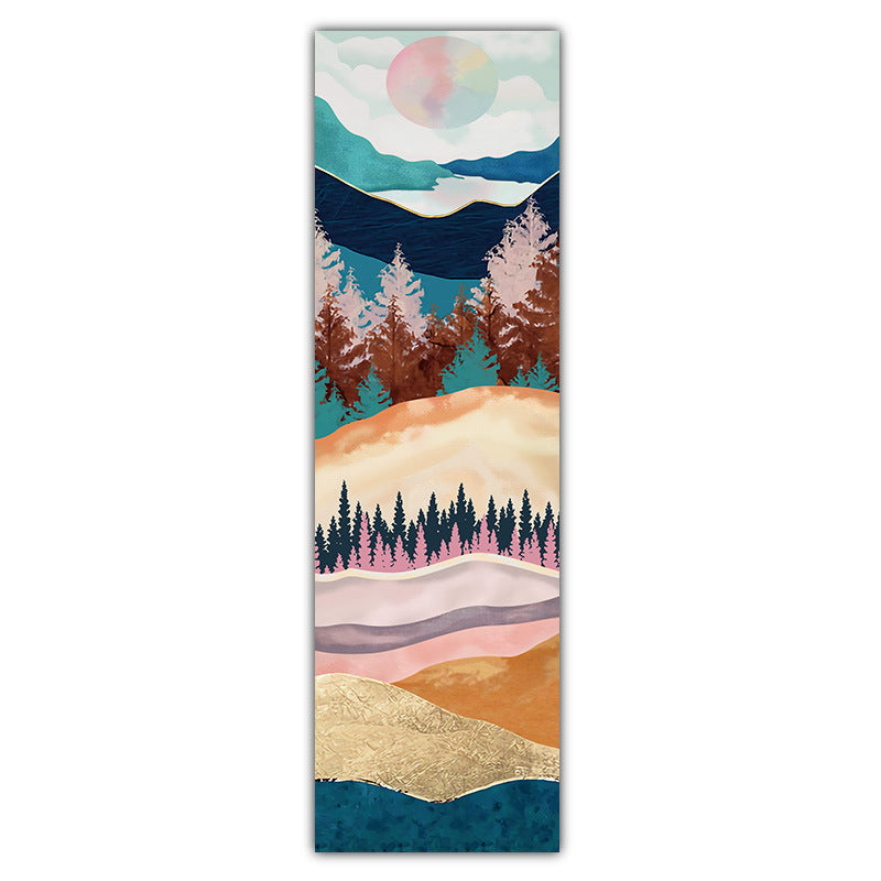 Customized Watercolor Wall Art Gallery Wrap Digital Picture Paintings Stretched Canvas Home Decor Canvas Art Printed Wholesale
