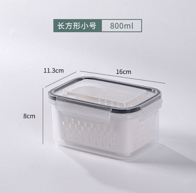 Fridge Food Storage Container Organizer