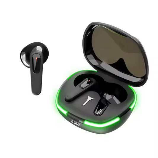 Wireless Air Buds – Bluetooth 5.3 Earbuds with Charging Case, Touch Control, Noise Reduction, Deep Bass, Mic for Calls, Compatible with Android & iOS