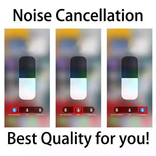 Pods Pro 2 – Noise Cancelling Wireless Earbuds with ANC, In-Ear Headphones, Touch Control, Valid Serial Number, Logo, Compatible with iOS & Android