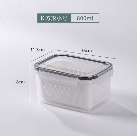 Fridge Food Storage Container Organizer
